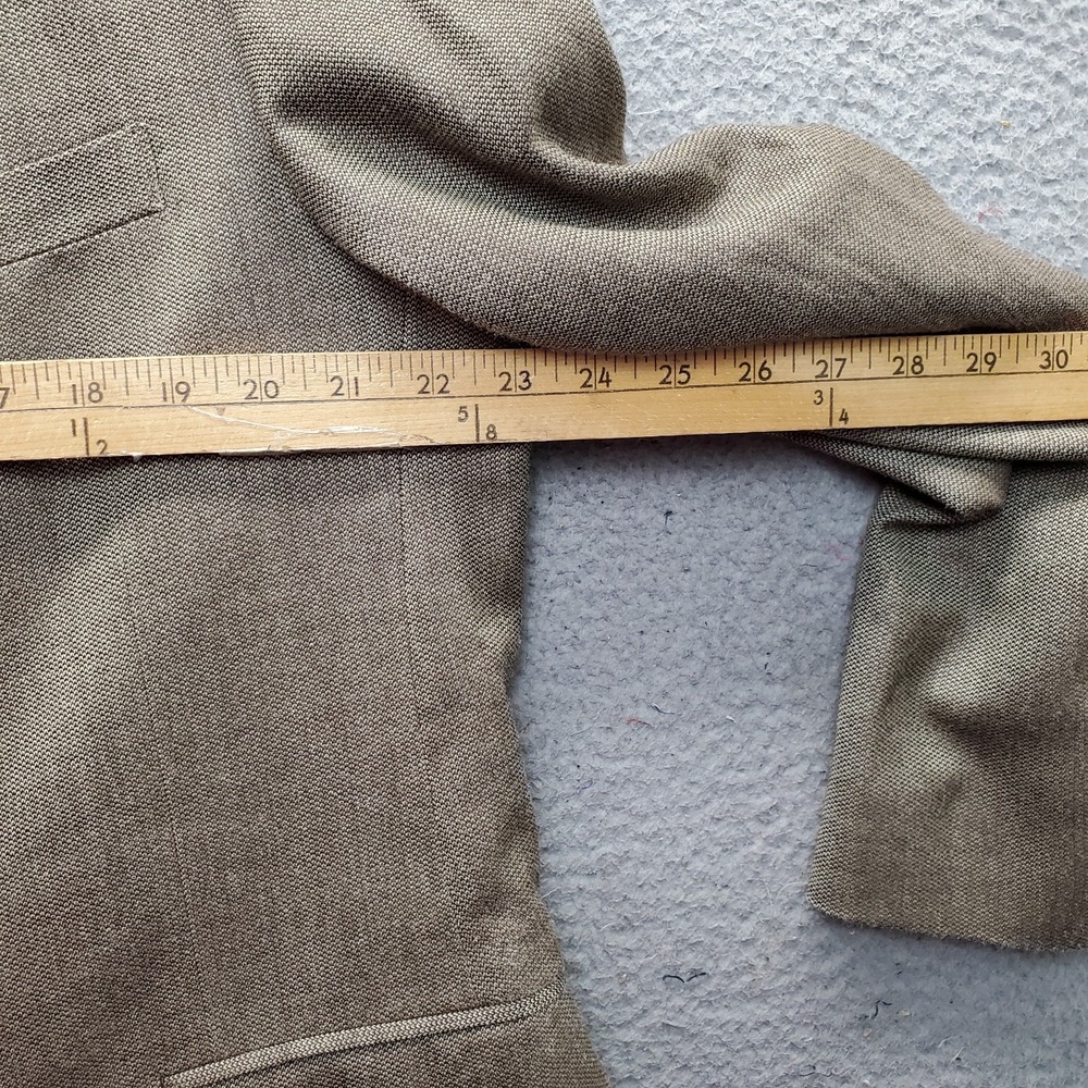 Tommy Hilfiger Blazer Jacket Mens 44R Multi Single Breasted Notch Office Wear - Picture 4 of 11